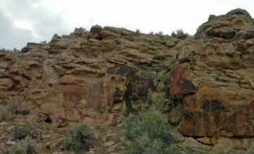 Portals to other realities: Legend Rock carries 10,000 years of ...